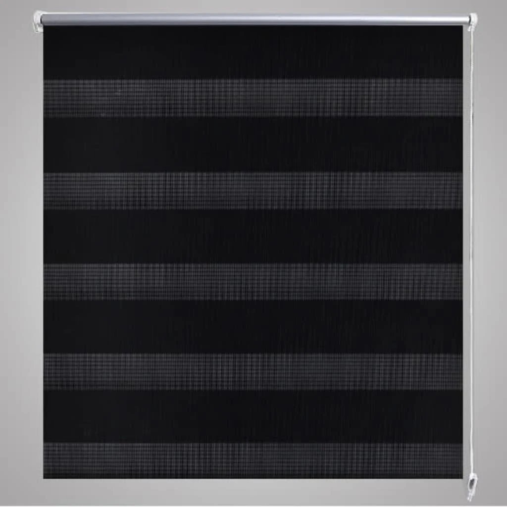 Zebra Žaliuzė, Roletas 40 x 100 cm, Juodas