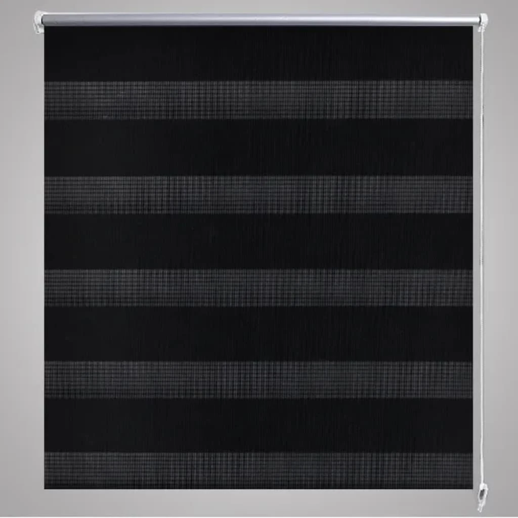 Zebra Žaliuzė, Roletas 60 x 120 cm, Juodas
