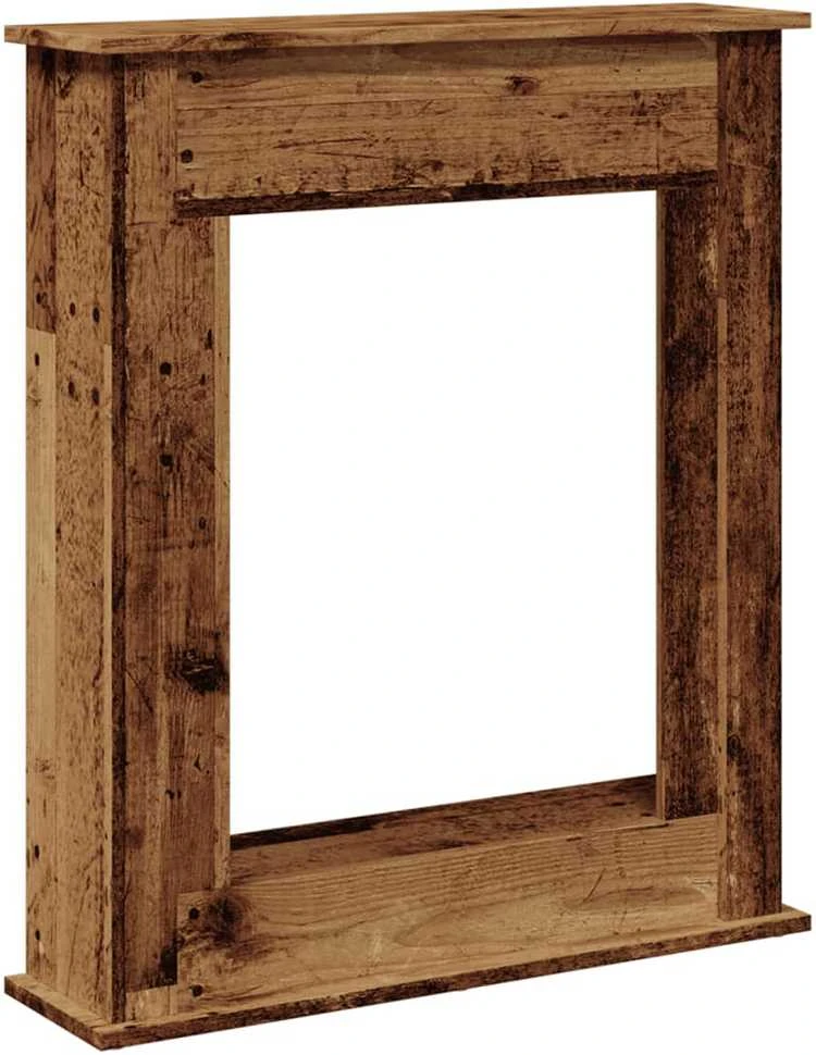 Židinio apvadas, medienos, 75x20x87,5cm, apdirbta mediena