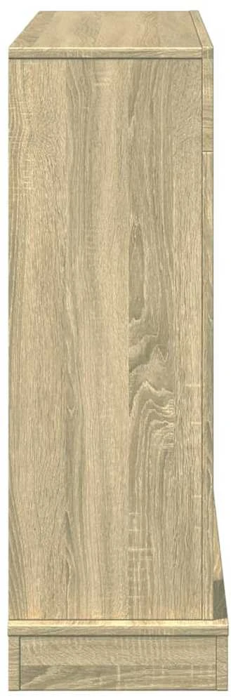 Židinio apvadas, sonoma ąžuolo, 100x30x87,5cm, apdirbta mediena