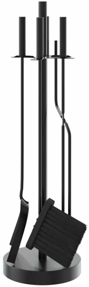 Židinio įrankių komplektas, 5 dalių, 18x66cm, plienas
