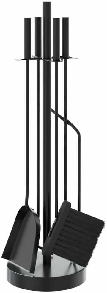 Židinio įrankių komplektas, 5 dalių, 18x66cm, plienas