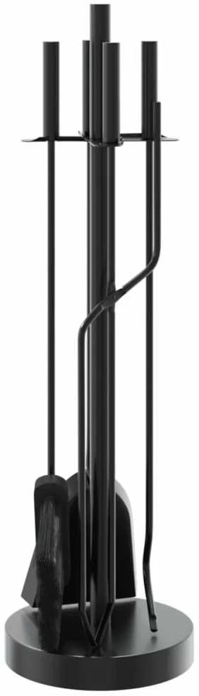 Židinio įrankių komplektas, 5 dalių, 18x66cm, plienas