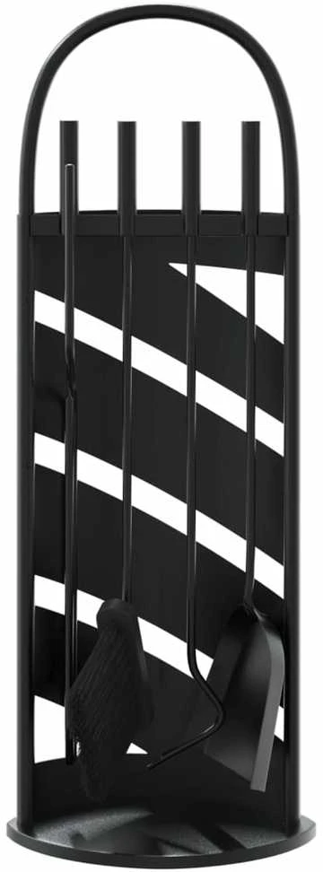 Židinio įrankių komplektas, 5 dalių, 23x15x66cm, plienas