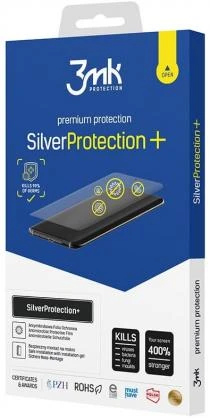 3MK Sidabrinis Protect + Xiaomi 12 / 12X ant šlapio montuojama antimikrobinė plėvelė