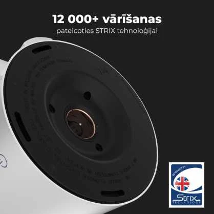 AENO EK8S Smart Electric Virdulys, Wi-Fi, 1.7L, Temp Control, Strix, Baltas