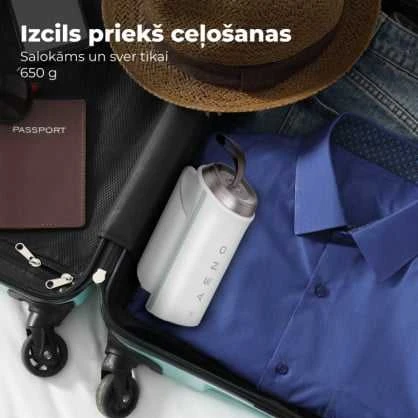 „Aeno“ sulankstytų drabužių garintuvas, AC220–240 V, 50/60 Hz, 1 vnt. GB, 8 vnt. kartoninėje dėžutėje