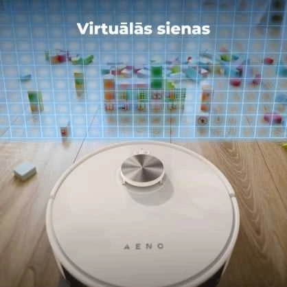 Dulkių siurblys - robotas Aeno RC5S,  Baltas