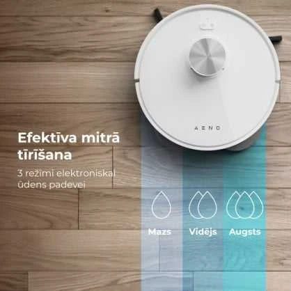 Dulkių siurblys - robotas Aeno RC5S,  Baltas