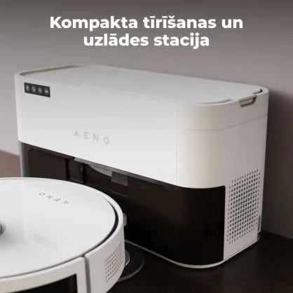 Dulkių siurblys - robotas Aeno RC5S,  Baltas
