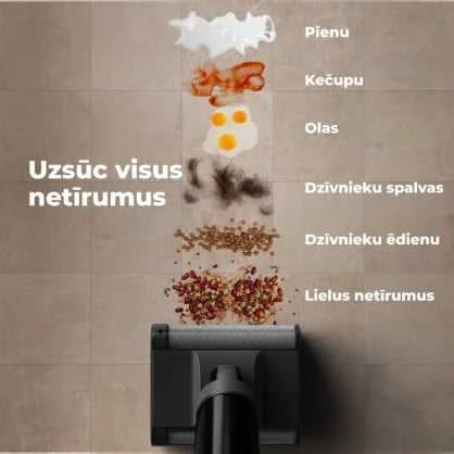 AENO TC1 transformatorinis dulkių siurblys, 200 W, 14 kPa, savaiminio išsivalymo, Pilkas