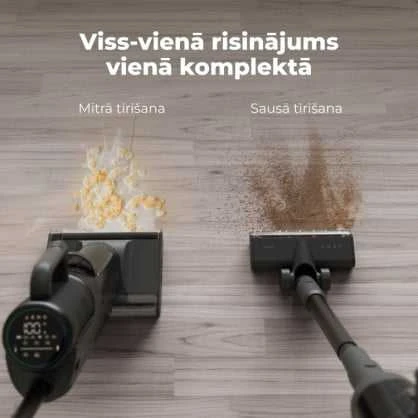 AENO TC1 transformatorinis dulkių siurblys, 200 W, 14 kPa, savaiminio išsivalymo, Pilkas