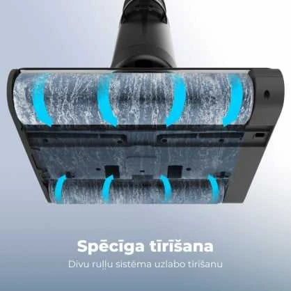 AENO TC1 transformatorinis dulkių siurblys, 200 W, 14 kPa, savaiminio išsivalymo, Pilkas