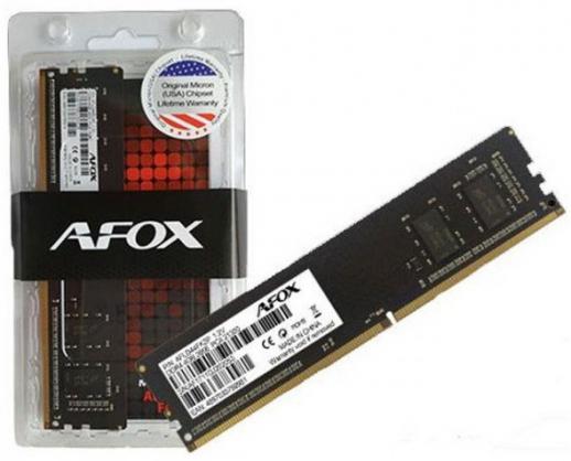 RAM AFOX DDR4 4G 2666MHZ MICRON CHIP atminties modulis