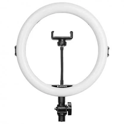 Žibintas AgfaPhoto AGFA ARL11 120 LED Ring VLOG + Tripod + Pilotas