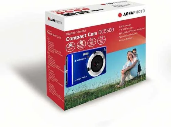 „AgfaPhoto Realishot DC5500“ mėlynas fotoaparatas