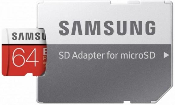 Atminties kortelė Samsung EVO Plus microSD 64 GB /MEMORY Micro SDXC EVO+ 64GB/V10 W/A MB-MC64KA/EU   Baltos spalvos
