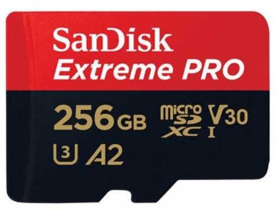 Atminties kortelė Sandisk Extreme Plus Micro SDXC SDSQXBD-256G-GN6MA, 256GB