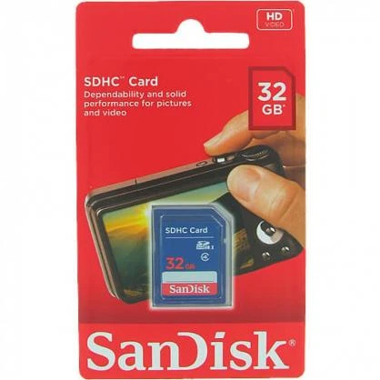 Atminties kortelė SanDisk SDHC 32GB ; EAN: 619659058500