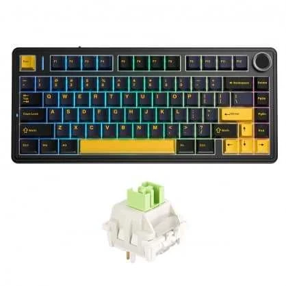 Mechaninė klaviatūra žaidimams Aula F75 EN Reaper Switch, EN / RU išdėstymas