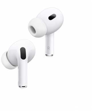 Ausinės Apple AirPods Pro (2 kartos) su "MagSafe" dėklu (USB-C), baltos spalvos