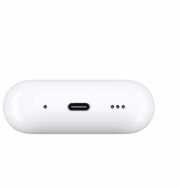 Ausinės Apple AirPods Pro (2 kartos) su "MagSafe" dėklu (USB-C), baltos spalvos