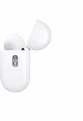 Ausinės Apple AirPods Pro (2 kartos) su "MagSafe" dėklu (USB-C), baltos spalvos