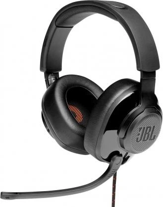 Žaidimų ausinės JBL Quantum 200, Juodos