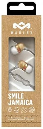 Ausinės Marley Earbuds Smile Jamaica, su mikrofonu, vario spalvos