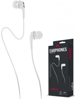 Baltos Maxlife MXEP-01 ausinės su pakuote