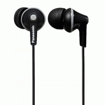Įstatomos į ausis Ausinės Panasonic  RP-HJE125E-K, Juodos