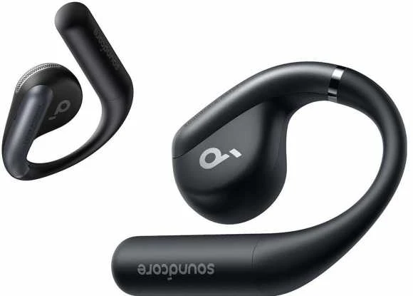 Ausinės Anker Soundcore AeroFit, Juodos spalvos