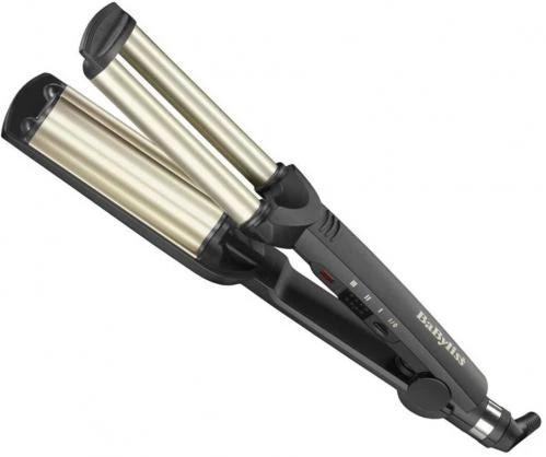 BABYLISS Hair Suktukas C260E Easy wave plaukų garbanojimo geležis Keraminė šildymo sistema, Statinės skersmuo 15 mm, Temperatūra (min) 160 °C, Temperatūra (maks.) 200 °C, Šildymo lygių skaičius 3, 60 W, Juodas, Taip, Taip