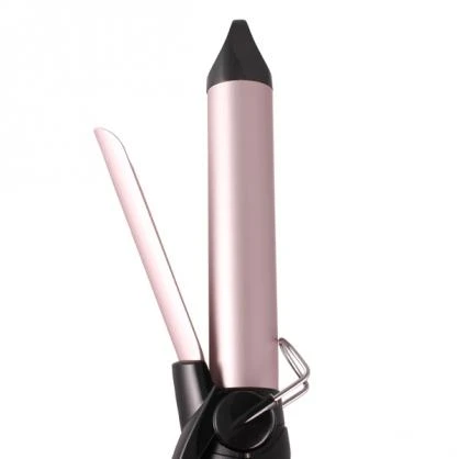 BABYLISS Plaukų garbanojimo žnyplės C325E Sublim Touch Curling Iron Barrel diameter 25 mm, Temperature (min) 150 °C, Temperature (max) 180 °C, Number of heating levels 10, Ekranas No, Juodas/pink, Yes, Yes, Yes
