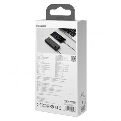 LiPo išorinis akumuliatorius (Powerbank) 20000mAh 22.5W su PD3.0 QC3.0 2xUSB + USB C ADAMAN juodas BASEUS