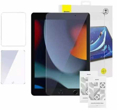 Grūdintas stiklas Baseus Crystal 0.3 mm, skirtas iPad Pro/Air3 10.5" / iPad 7/8/9 10.2" (2 vnt)