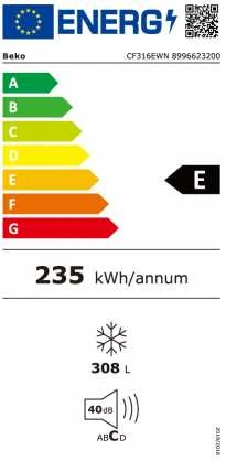 Šaldiklis BEKO CF316EWN (Nemokamas pristatymas)