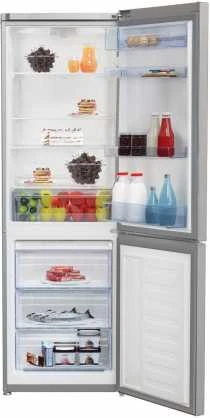BEKO Šaldytuvas RCSA300K40SN, Energy class E, Height 181 cm, Inox
