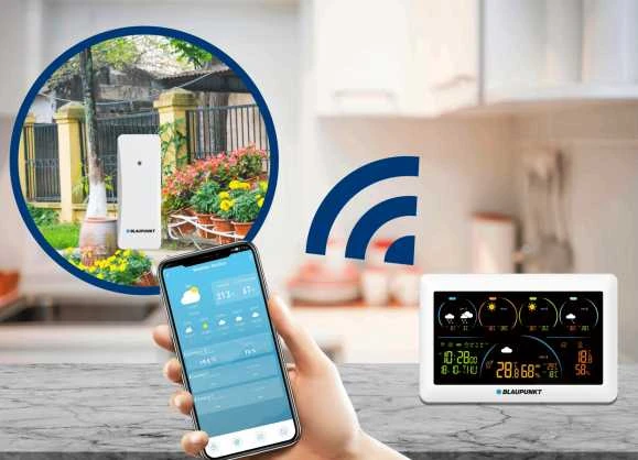 Blaupunkt Orų stotis WS50WH APP, baltos spalvos