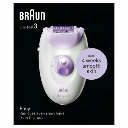 BRAUN SE3-000 Silk epil 3 Epiliatorius
