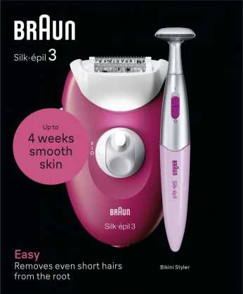 SE3-202 Braun Silk•épil 3 Epiliatorius