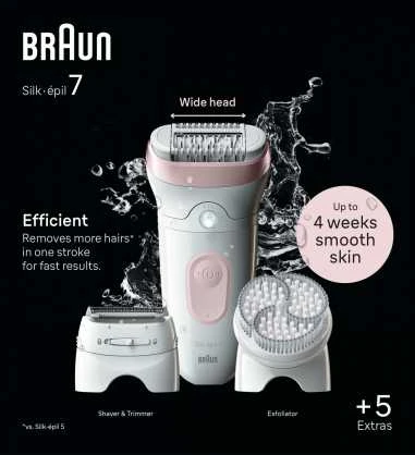 Epiliatorius Braun SE7-060 Silk•épil 7