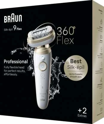 SES9-011 3D Braun Silk•épil 9 Flex Epiliatorius