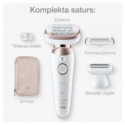 BRAUN SES9-030 3D Flex Epiliatorius