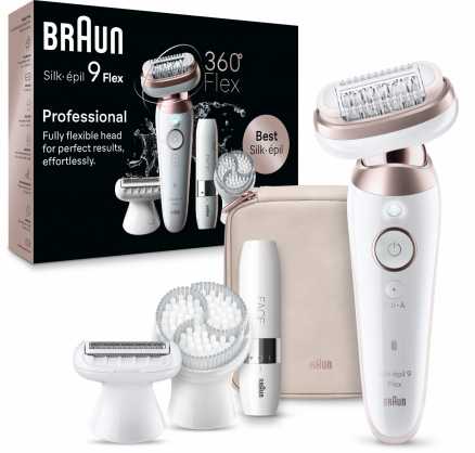 SES9-060 3D Braun Silk•épil 9 Flex Epiliatorius