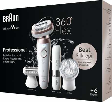 SES9-060 3D Braun Silk•épil 9 Flex Epiliatorius