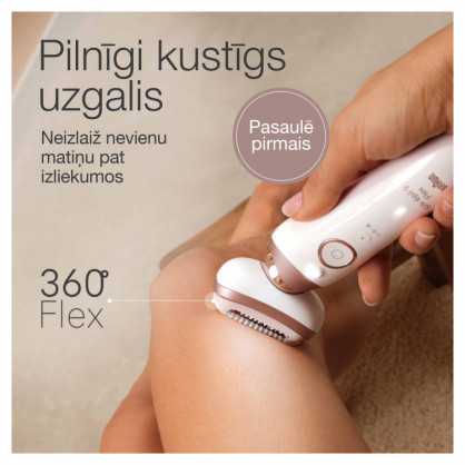 SES9-060 3D Braun Silk•épil 9 Flex Epiliatorius