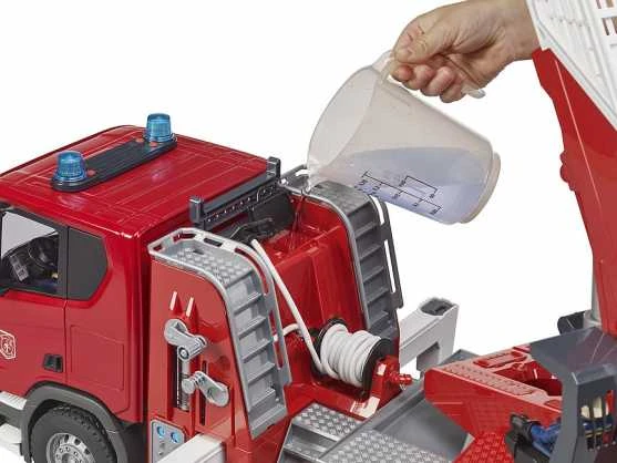 Bruder Žaislinis gaisrinis automobilis Scania Super 560R su vandens pompa