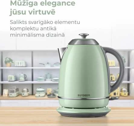 BUYDEEM Electric Virdulys, modelis K640, spalva Cozy Greenish, EU
