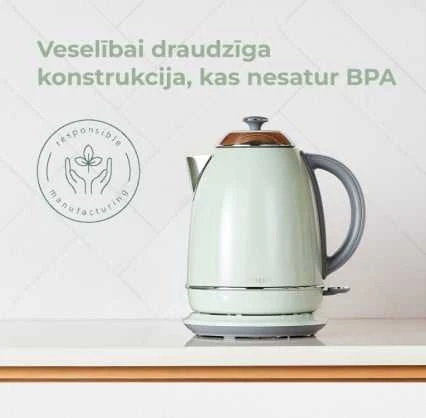 BUYDEEM Electric Virdulys, modelis K640, spalva Cozy Greenish, EU